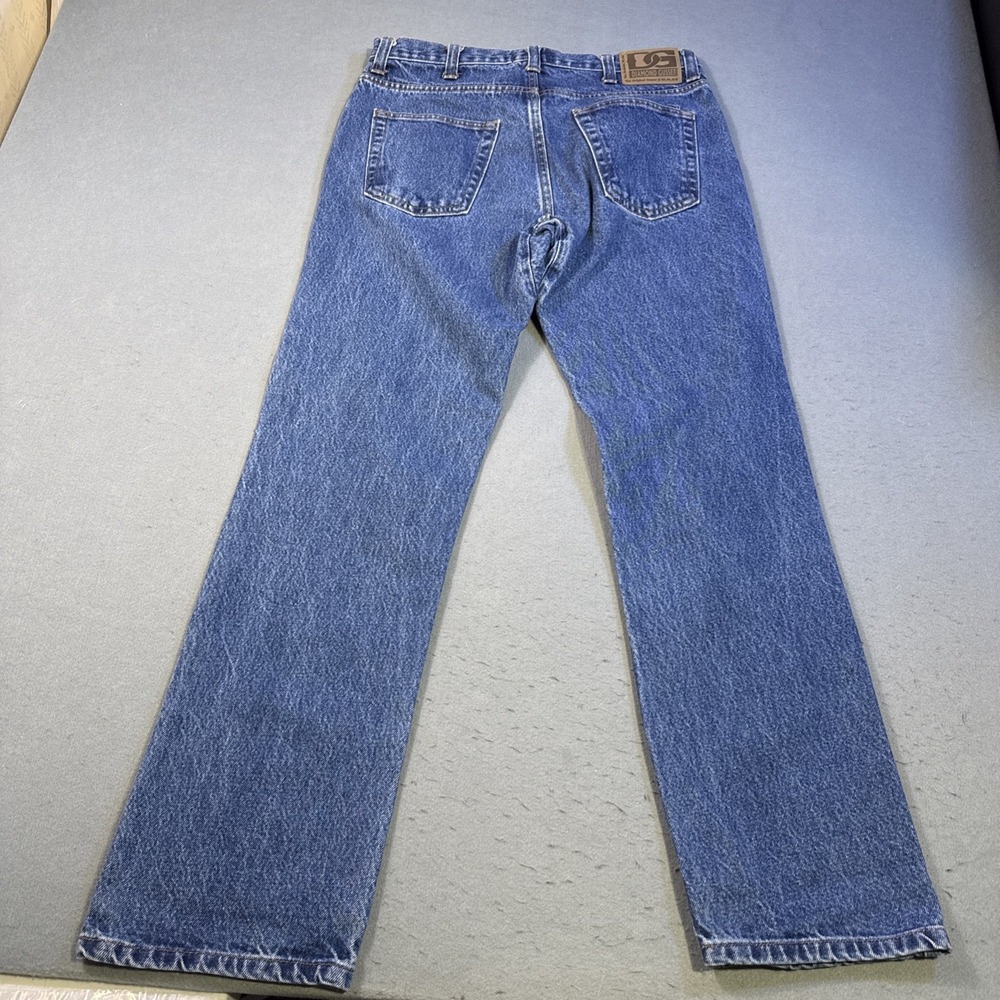 Diamond Gusset Mens Jeans Dark Blue Wash 33X32Made‎ In USA RN #76153-851DMR104